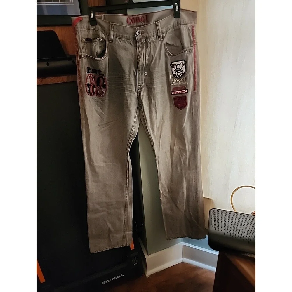 Vintage Men's Coogi Est. 1969 Authentic Australian Motorcycle Club Jeans 38 34